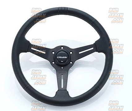 Trust Greddy Steering Wheel Black Edition - Standard Type - RHDJapan